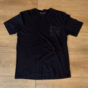Travis Mathew Black Camo Pocket Tee
